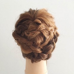 くるりんぱと三つ編みで☆編み込み風華やかアレンジ ヘアアレンジ ロングヘア