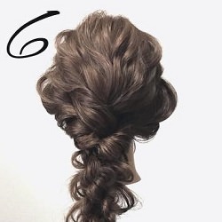 無造作が可愛い♡大人っぽいねじりローポニアレンジ ヘアアレンジ ロングヘア