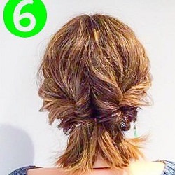 ヘアアクセ不要!個性が光るショートヘアアレンジ☆ ヘアアレンジ ショートヘア