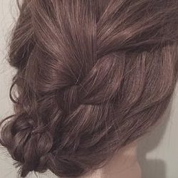 上品レディーになれちゃう!三つ編みまとめ髪アレンジ☆ ヘアアレンジ ロングヘア
