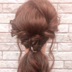 結ぶだけじゃつまらない!男心をくすぐるポニーテール☆ ヘアアレンジ ロングヘア