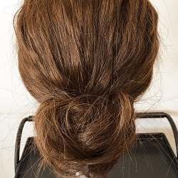 3分で出来る!ウェーブ感のあるナチュラル可愛いウェーブお団子アレンジ☆ ヘアアレンジ ロングヘア