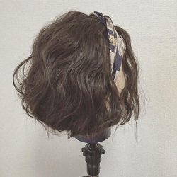 ターバンをプラスして今っぽく☆トレンド感あふれる編み込みシニヨン ヘアアレンジ ロングヘア