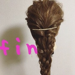 今日はいつもより女の子っぽく♡女子力アップする編み下ろしアレンジ ヘアアレンジ ロングヘア