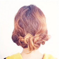 ねじねじだけでできる!不器用さんにオススメの簡単キレイなまとめ髪 ヘアアレンジ ロングヘア