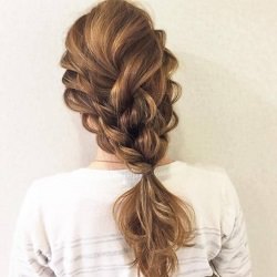 ロープ編みだけの時短ヘア☆簡単お出かけアレンジ♪ ヘアアレンジ ロングヘア