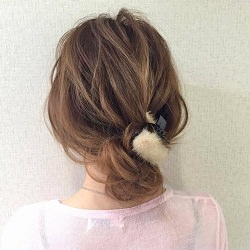 初級編 ミディアムヘアのおだんご 忙しい朝でも簡単ヘアアレンジ ヘアレシピ 頭美人 初級編 ミディアムヘアのおだんご 忙しい朝でも簡単ヘアアレンジ ヘアレシピ 頭美人