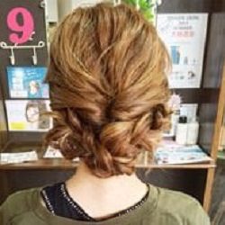 ふわふわ三つ編みでつくる♪可愛さ抜群のまとめ髪スタイル ヘアアレンジ ロングヘア