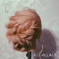 ロープ編みだけで完成!お家で出来る華やかお呼ばれアレンジ ヘアアレンジ ロングヘア