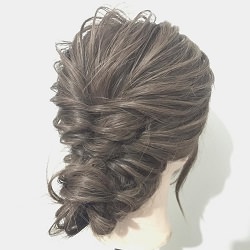 くるりんぱと三つ編みで出来る☆清楚なシニヨンアレンジ♪ ヘアアレンジ ロングヘア