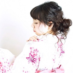 お祭りにして行きたい♡浴衣にピッタリなお団子ヘアー☆