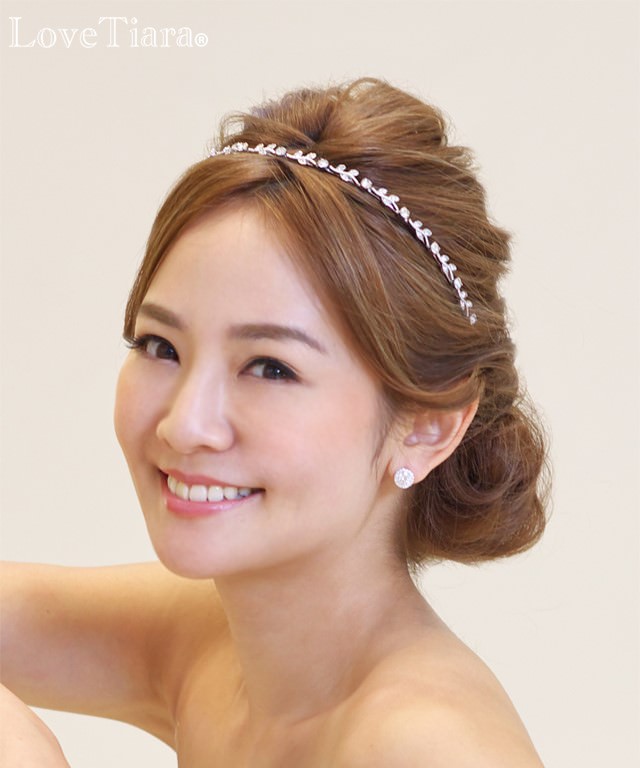 カチューシャを使ったヘアアレンジ１