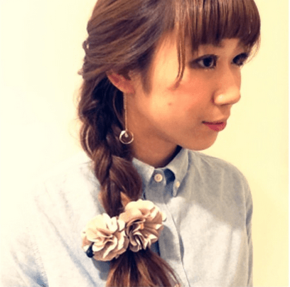 バナナクリップを使ったヘアアレンジ