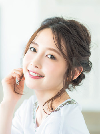 トレンドのローアップヘアスタイル ヘアスタイル 頭美人