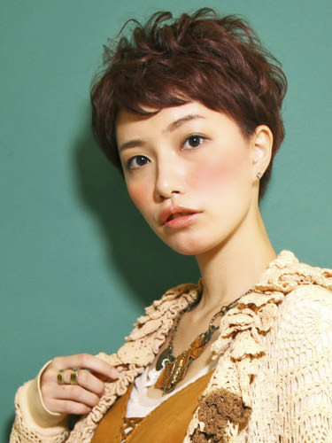 ハンサム女子に 男顔負けヘアスタイル ヘアスタイル 頭美人