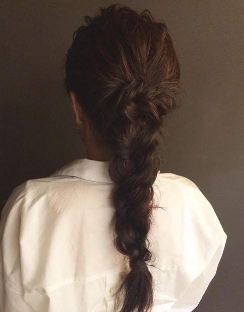 秋にオススメ 編み込みで作るロングヘアスタイル ヘアスタイル 頭美人