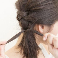 暑さをしのぐ！片寄せヘアアレンジ5