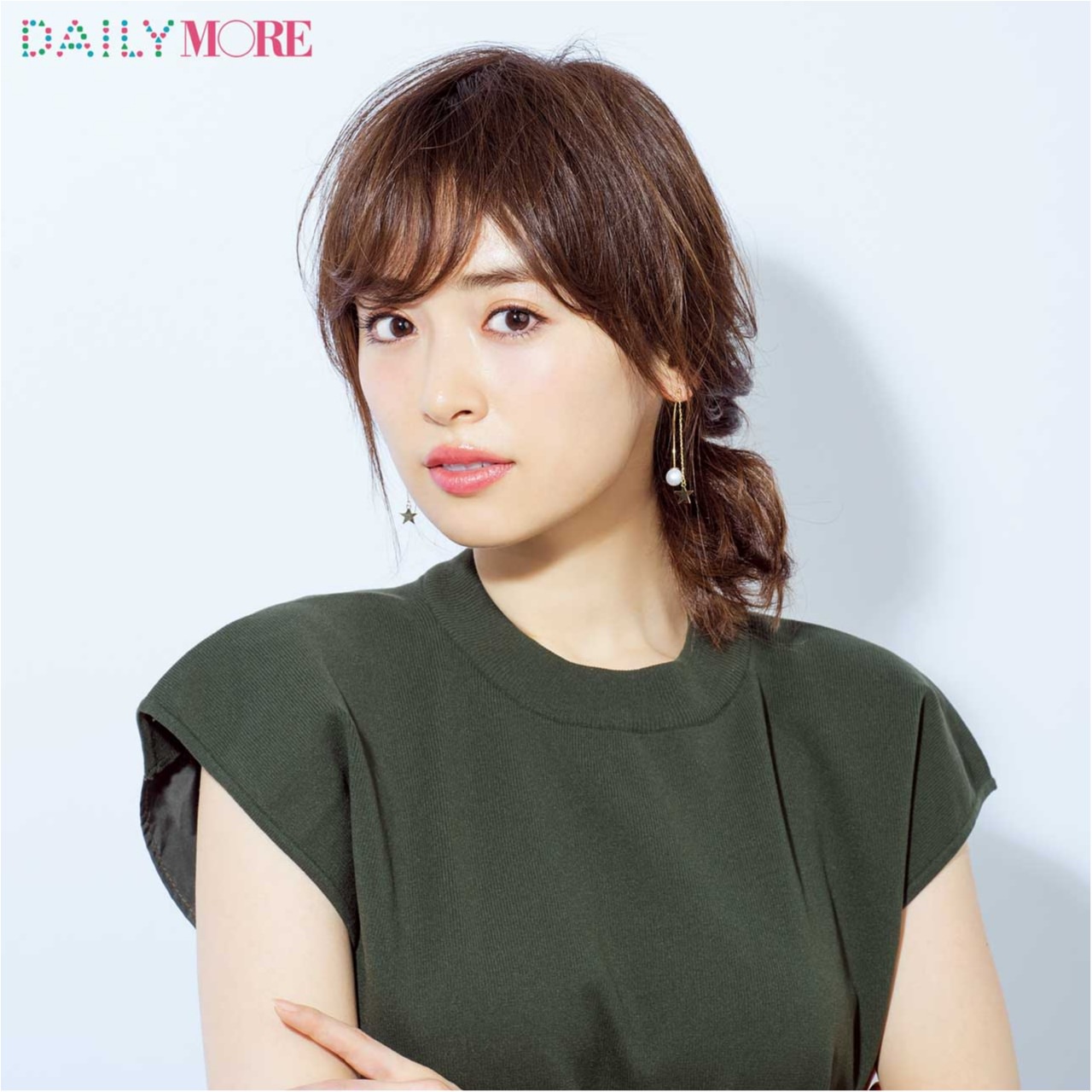 冬のお悩み解決 おすすめセミロングヘアスタイル22選 ヘアスタイル 頭美人