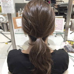 真似したくなる♪フィッシュボーンヘアアレンジ1