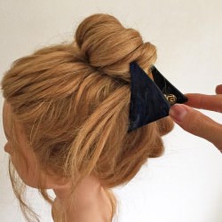 5分で出来る♪360度どこから見てもカワイイこなれお団子ヘアアレンジ6