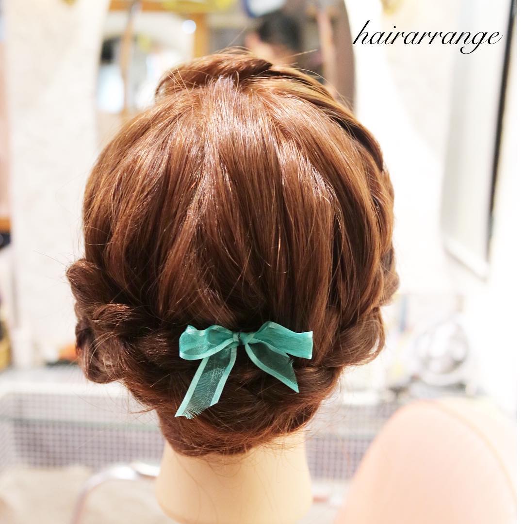 伸ばしかけの髪におすすめのヘアスタイル ヘアスタイル 頭美人