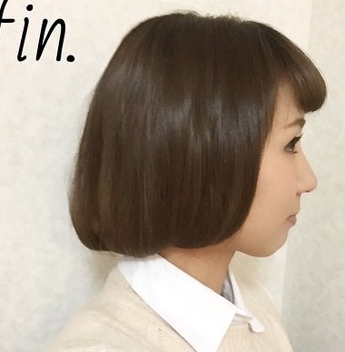 髪が長い人でも大丈夫！偽ボブヘアTOP