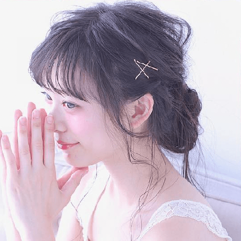 高級ディナーにぴったりヘアスタイル・髪型5