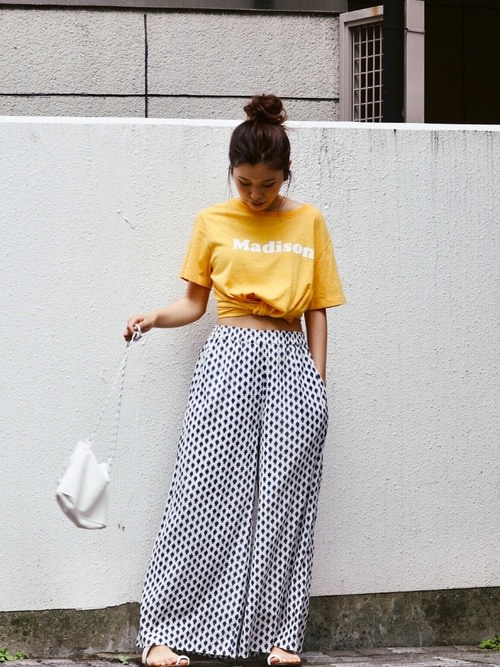 夏本番☆ロゴTシャツに合うヘアスタイル2