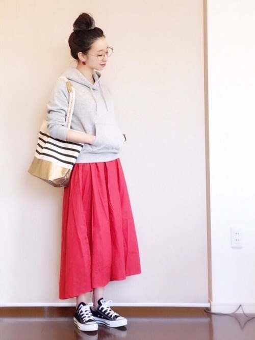 最強挿し色♪フィッシャーピンクコーデに合うヘアアレンジ4