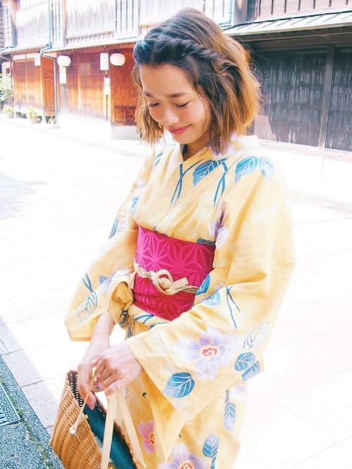 『着物デート＠京都』にぴったりなヘアスタイル４