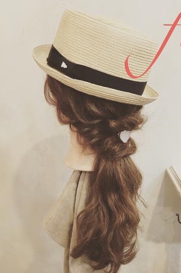 日焼け対策にばっちり◎帽子を被る時におすすめのヘアアレンジ９