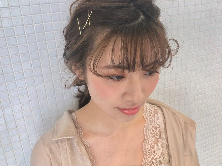 夏はこれで決まり！‟ジューシーメイク”にピッタリなヘアアレンジ♪ 1