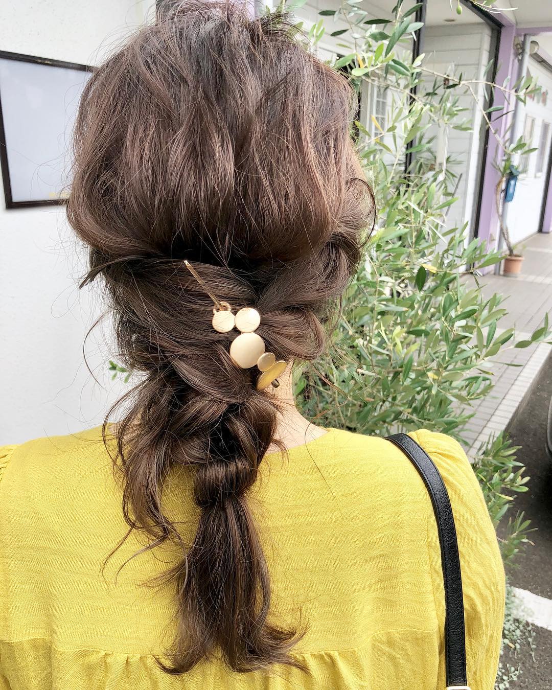 ナチュラルで大人っぽい☆シトラスカラーのアイテムに合うヘアアレンジ6
