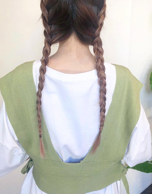 三つ編み＝おさげはもう古い！三つ編みでできるヘアアレンジ特集