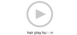 hair play button（ヘアプレイボタン）