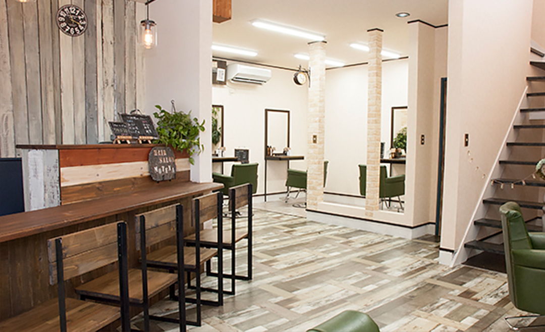 hair salon MOTENA(ヘアサロンモテナ)の店舗画像