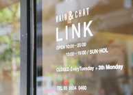 hair＆chat LINK