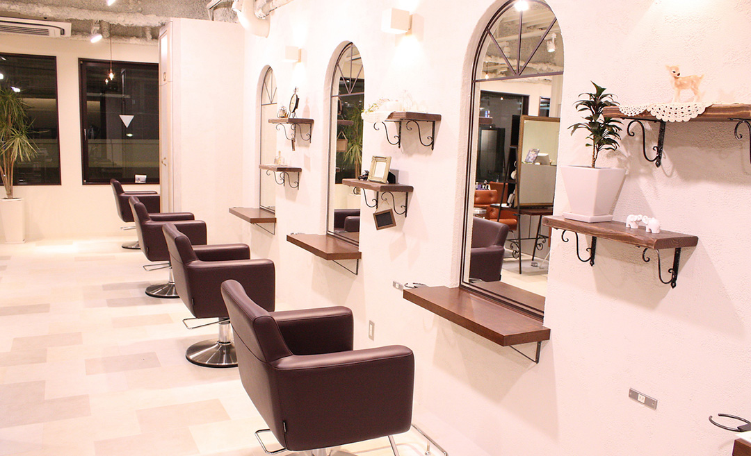 HAIR MAKE KANN+f(カンプラスエフ)の店舗画像